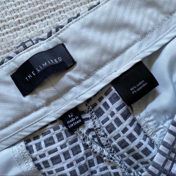 THE LIMITED PLAID‎ CROPPED PANTS | SZ 12 - Picture 3 of 5